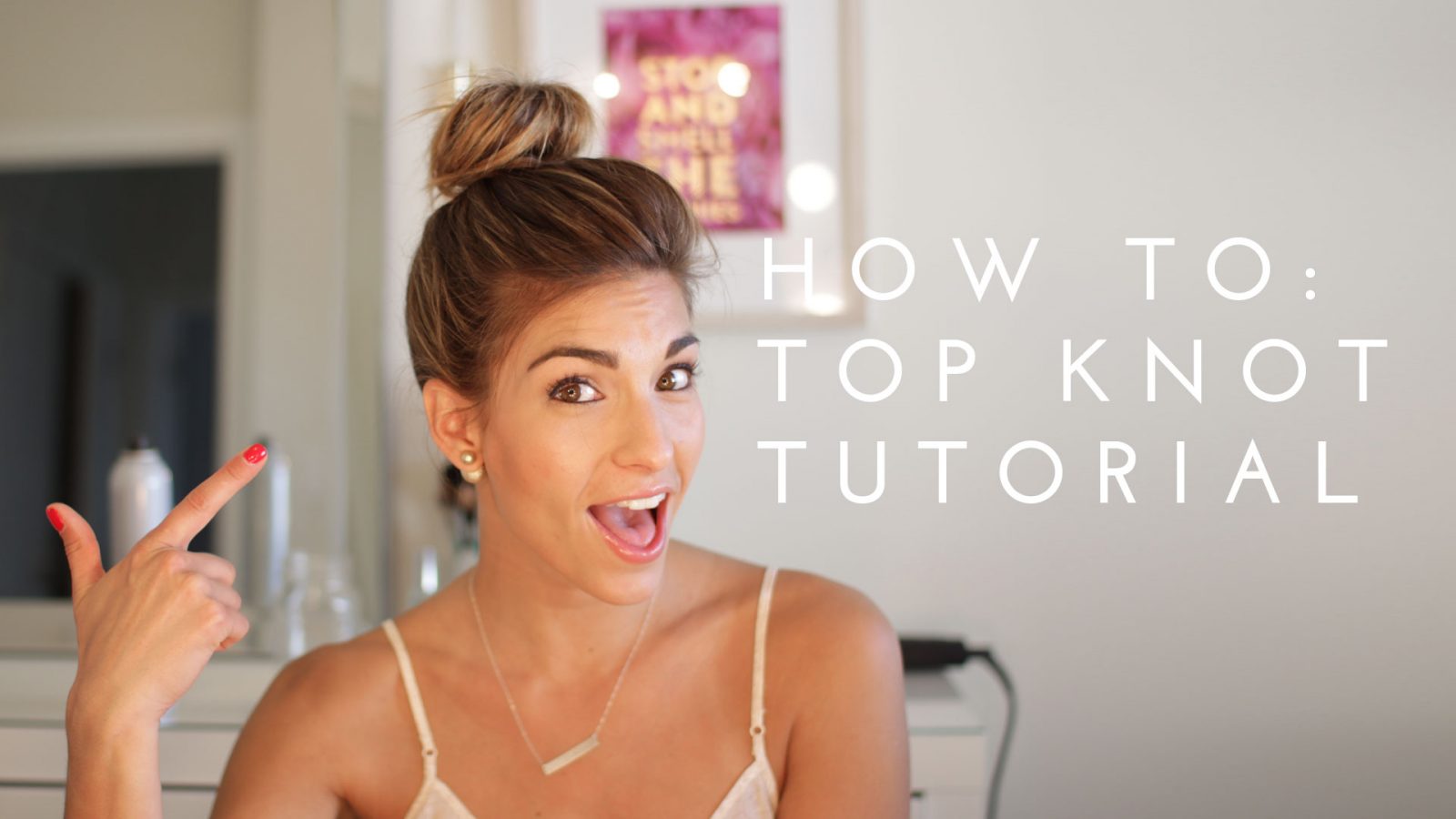 Top Knot Tutorial Teach Me Style A style, beauty and life blog.