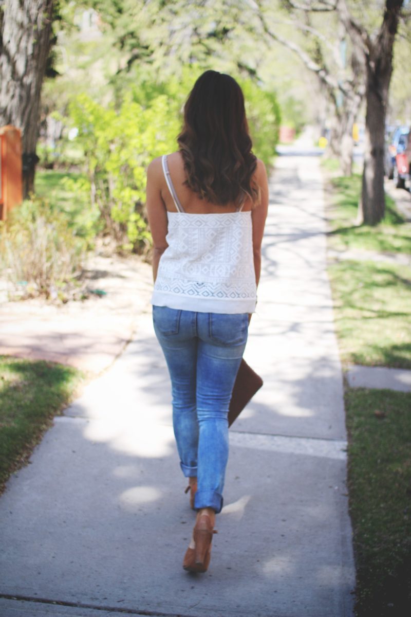 The Not So Basic White Tank - Teach Me Style - A style, beauty and life ...