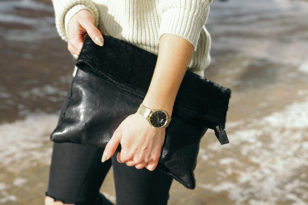 Cold Shoulder Sweater - Teach Me Style - A style, beauty and life blog.