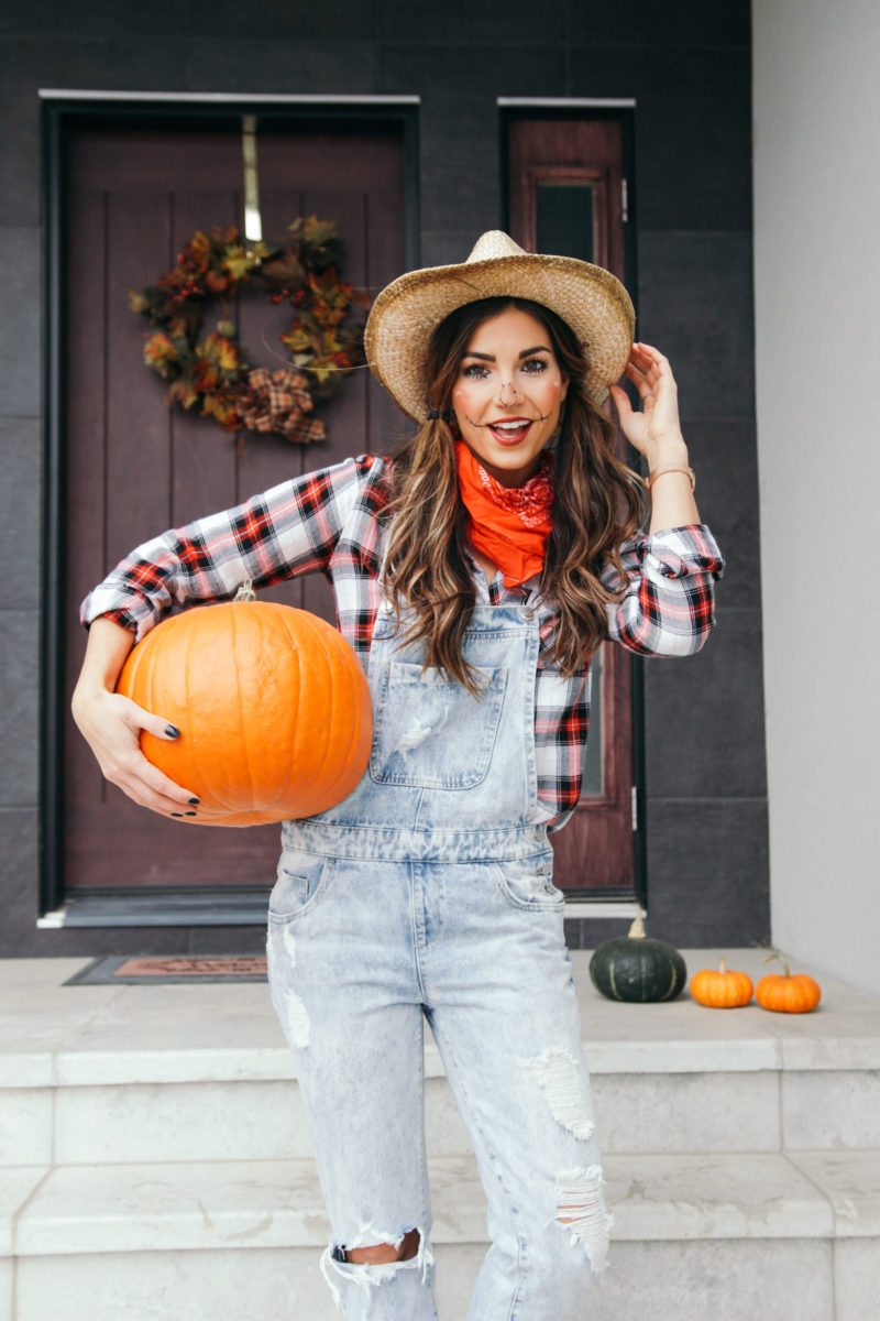 Scarecrow Chic Creative Makeup Ideas for Halloween Fun