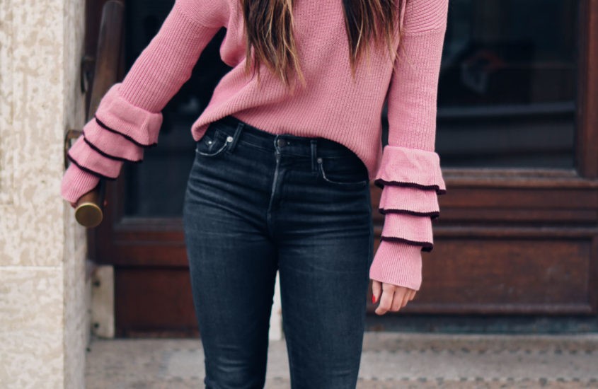 Statement Sleeves Sweater