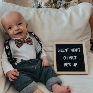 Silent nighhhhhh… ahhh gotcha!! 😝 
This about sums up our Christmas season so far 😂 
It’s a good thing I love you so damn much Mr. Dane!